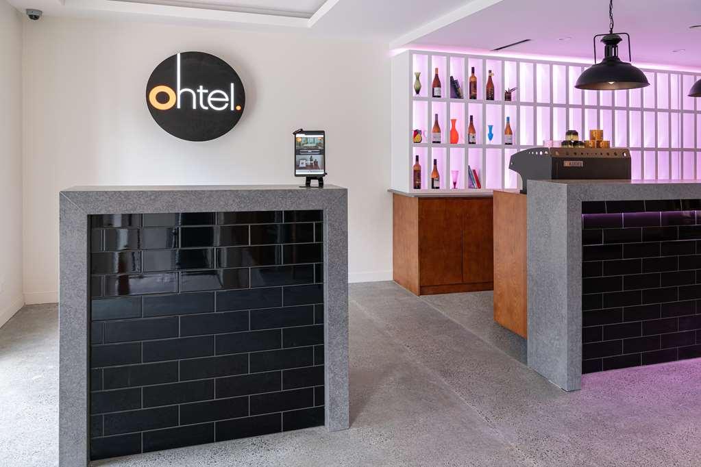 Отель Ohtel Окленд Интерьер фото Ohtel reception