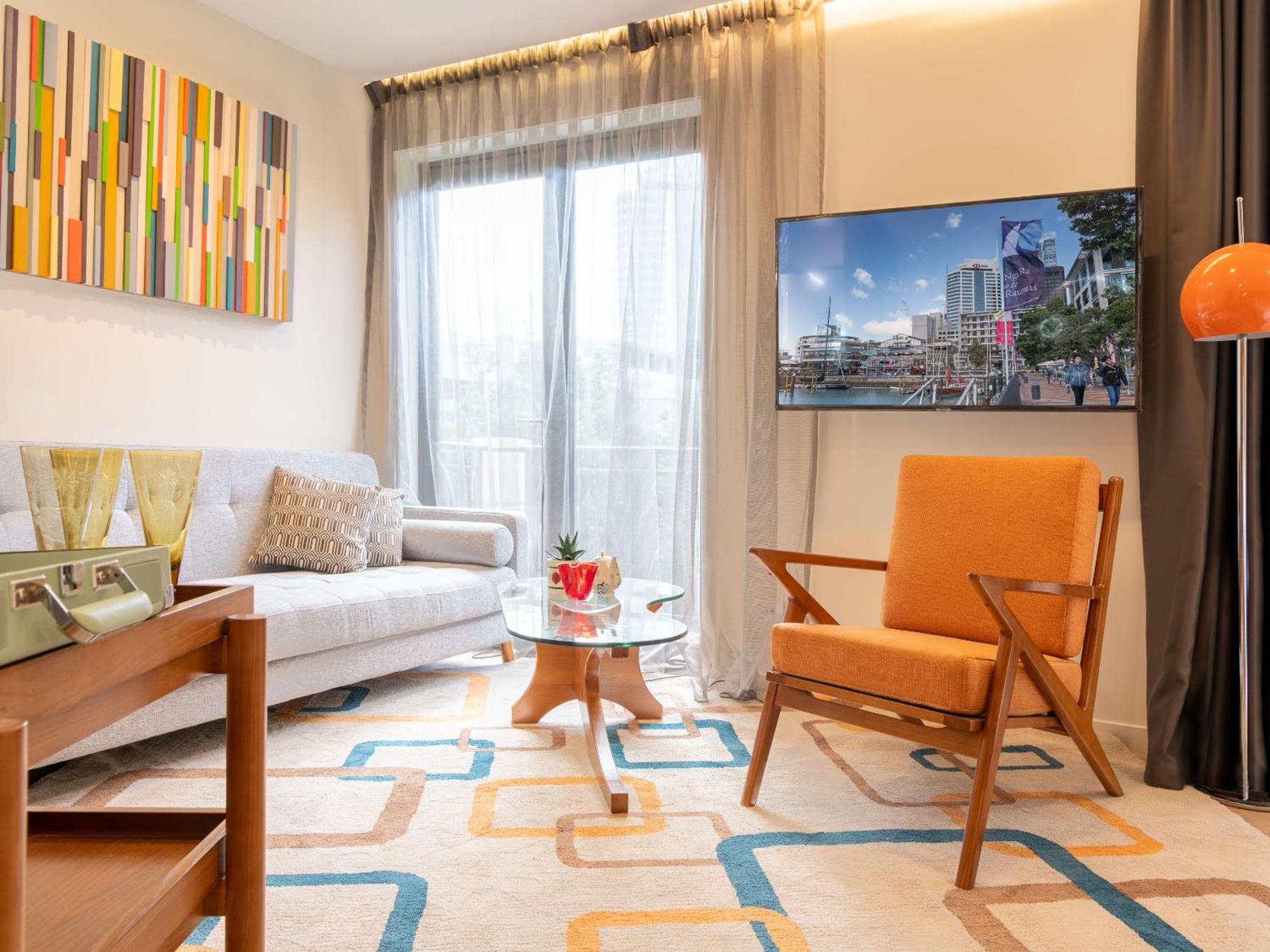 Отель Ohtel Окленд Экстерьер фото Living room