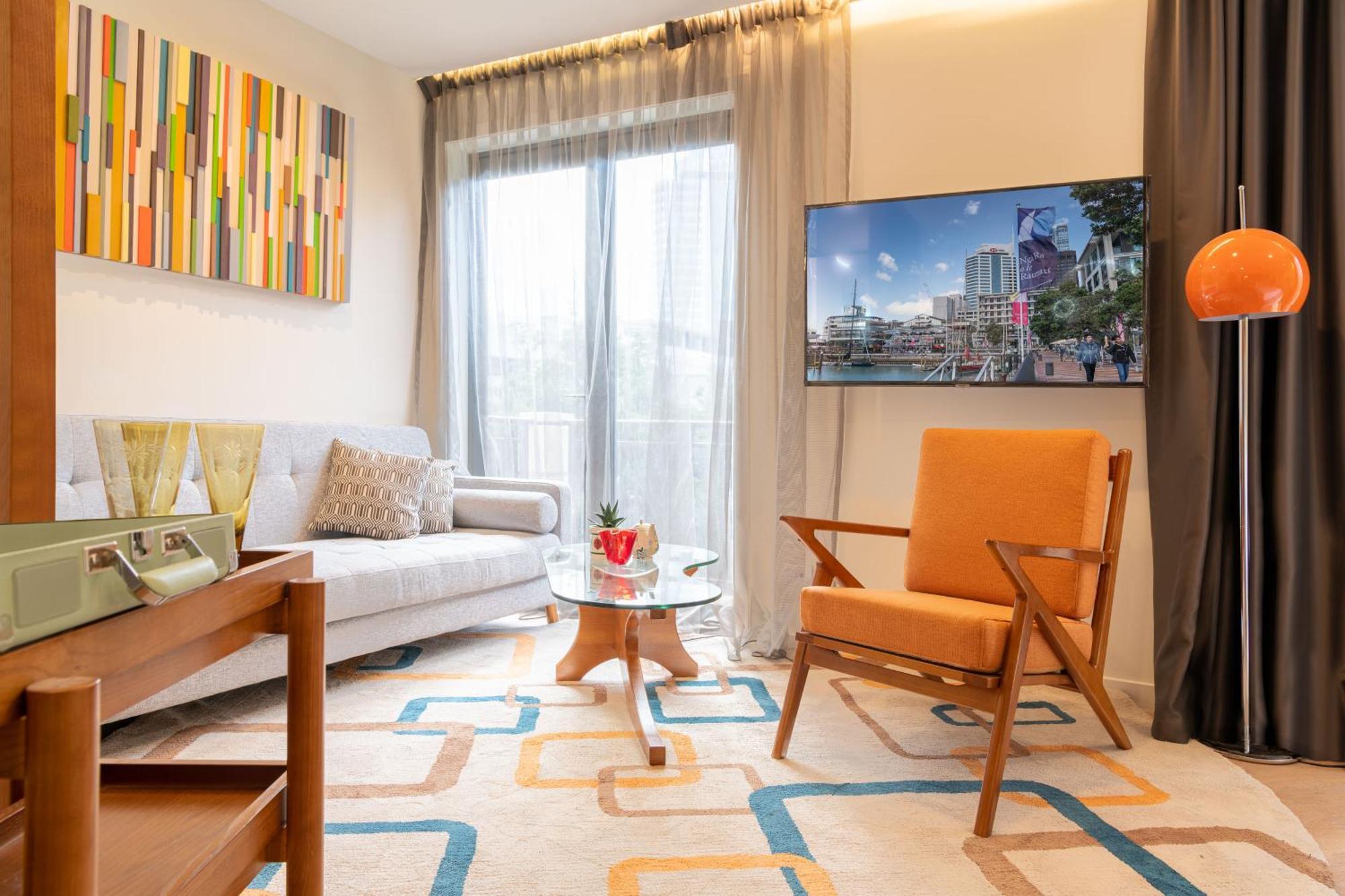 Отель Ohtel Окленд Экстерьер фото Living room
